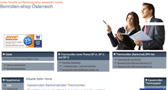 Desktop Screenshot of bonrollen-shop.at